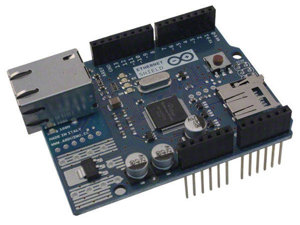 Arduino Ethernet shield The Arduino Ethernet shield